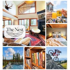 The Nest At Big White - year round hot tub & view