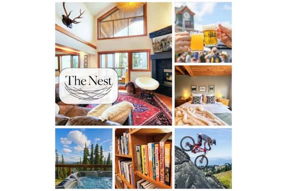 The Nest At Big White - year round hot tub & view - Image 1